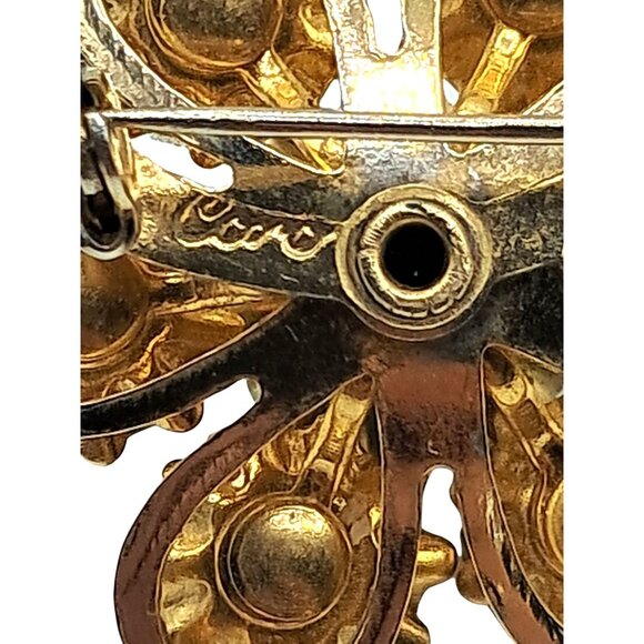 Vintage Rhinestone Brooch Lot of 8 Weiss Coro Parklane Costume Jewelry - Picture 7 of 16